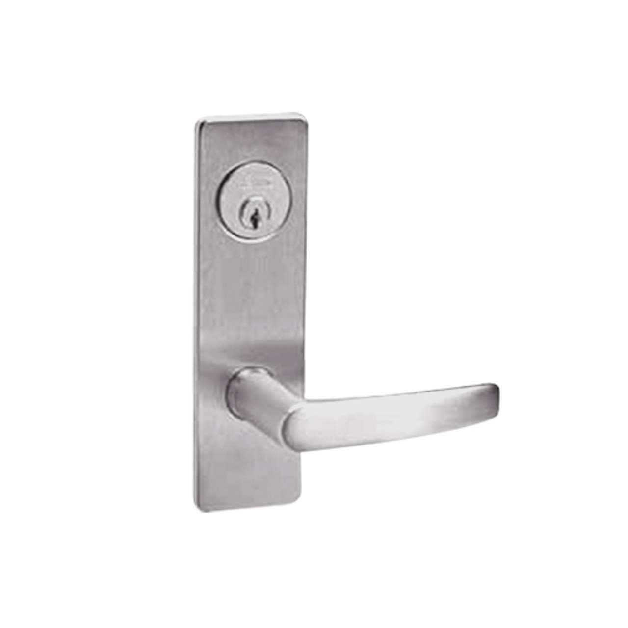 ML2052-ASM-630 Corbin Russwin ML2000 Series Mortise Classroom Intruder Locksets with Armstrong Lever in Satin Stainless