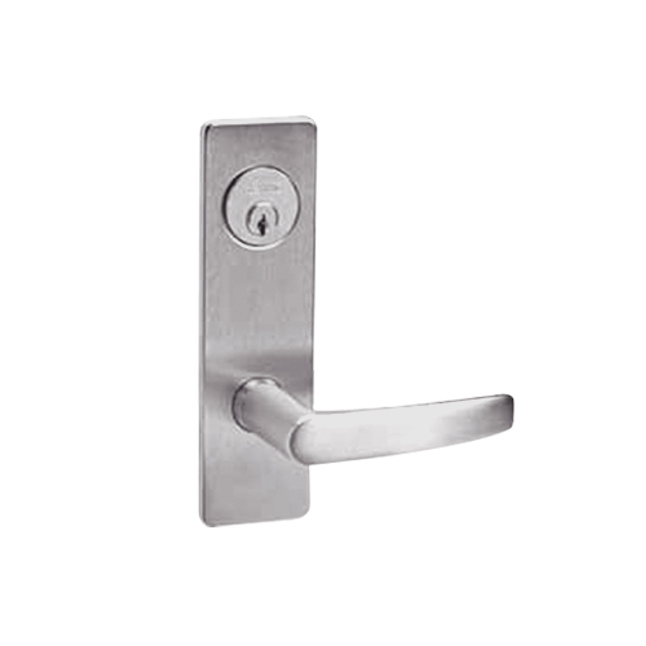 ML2059-ASM-630 Corbin Russwin ML2000 Series Mortise Security Storeroom Locksets with Armstrong Lever and Deadbolt in Satin Stainless