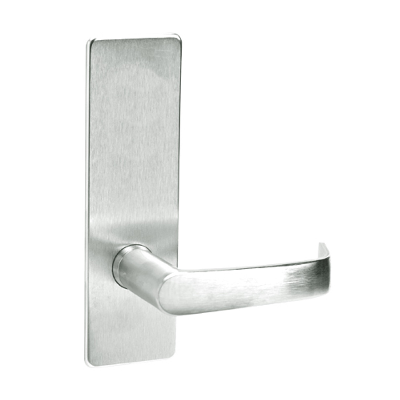 ML2030-NSM-618 Corbin Russwin ML2000 Series Mortise Privacy Locksets with Newport Lever in Bright Nickel