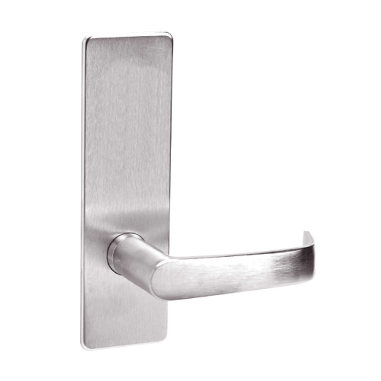 ML2070-NSM-629 Corbin Russwin ML2000 Series Mortise Full Dummy Locksets with Newport Lever in Bright Stainless Steel