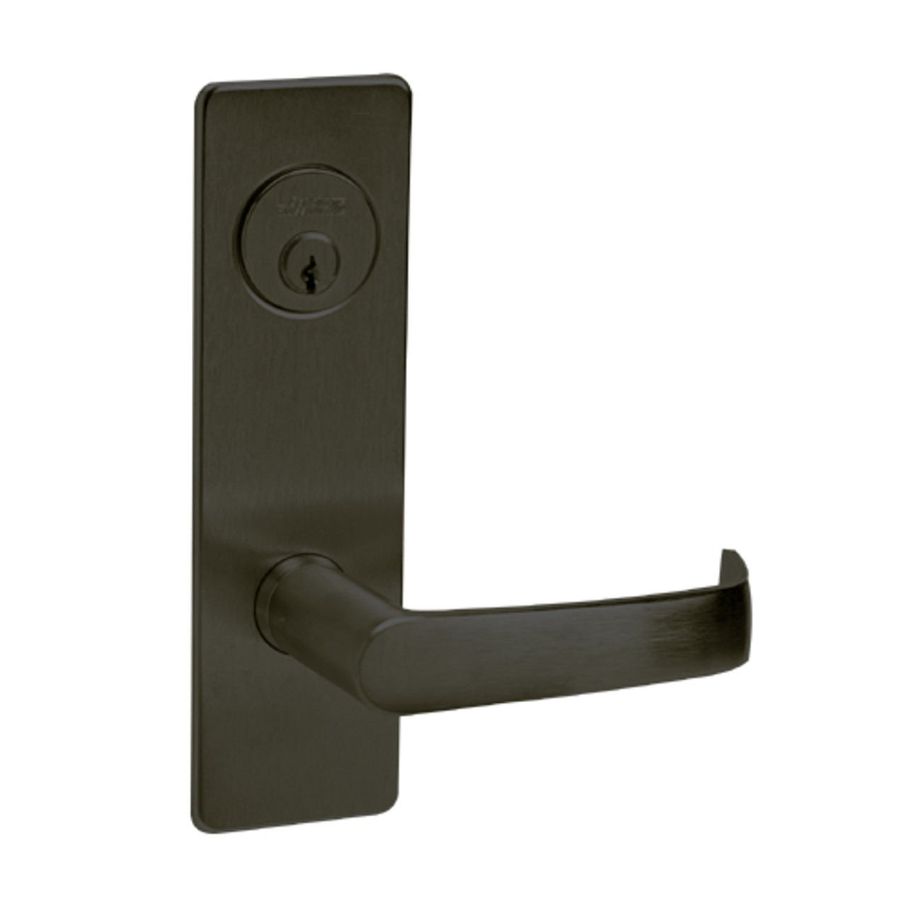 ML2056-NSM-613 Corbin Russwin ML2000 Series Mortise Classroom Locksets with Newport Lever in Oil Rubbed Bronze