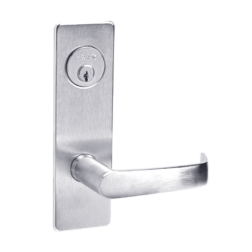 ML2056-NSM-625 Corbin Russwin ML2000 Series Mortise Classroom Locksets with Newport Lever in Bright Chrome