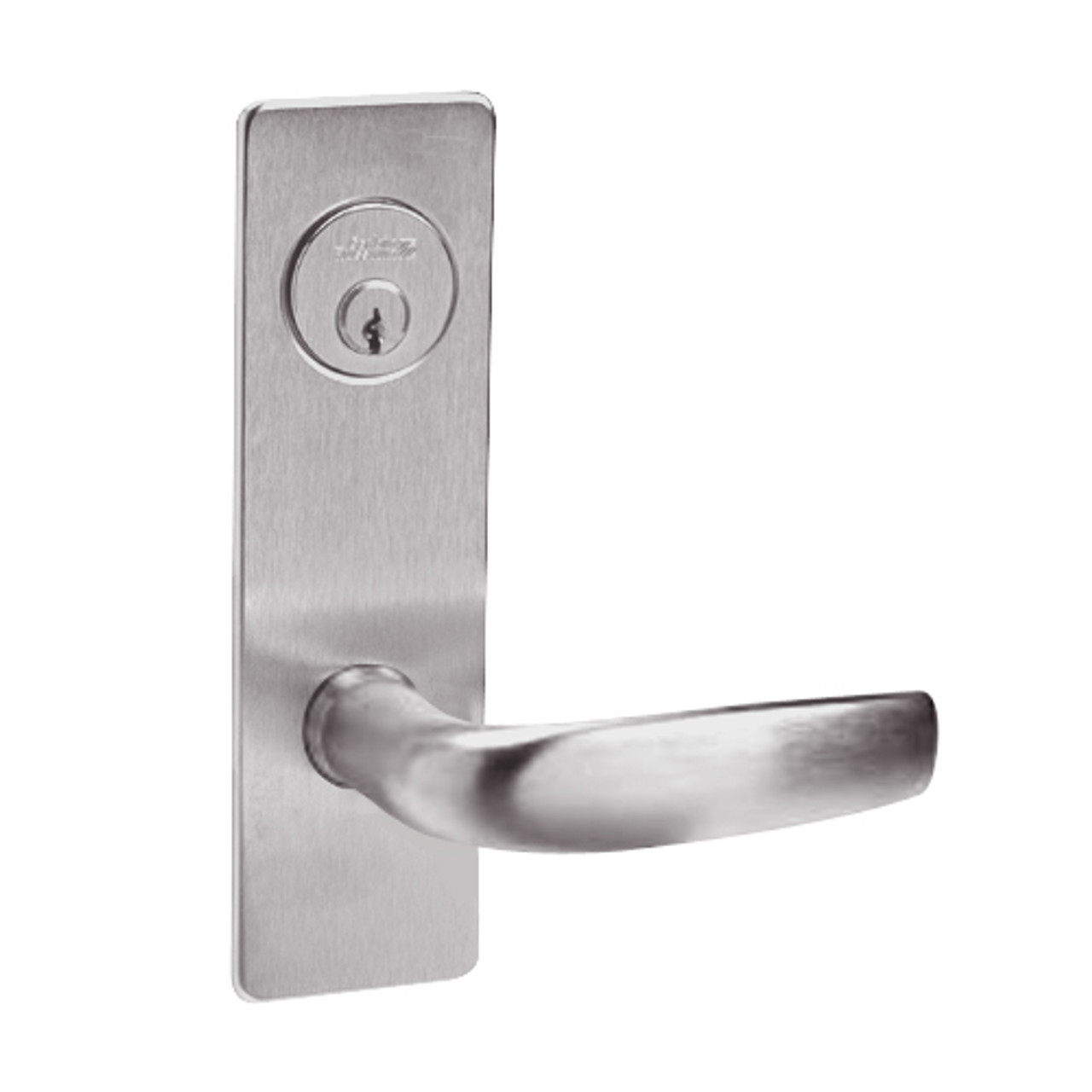 ML2056-CSM-630 Corbin Russwin ML2000 Series Mortise Classroom Locksets with Citation Lever in Satin Stainless