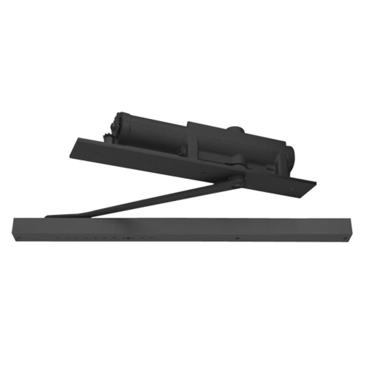 268-O-ED-LH Sargent 268 Series Concealed Door Closer with Track Arm in Black Powder Coat