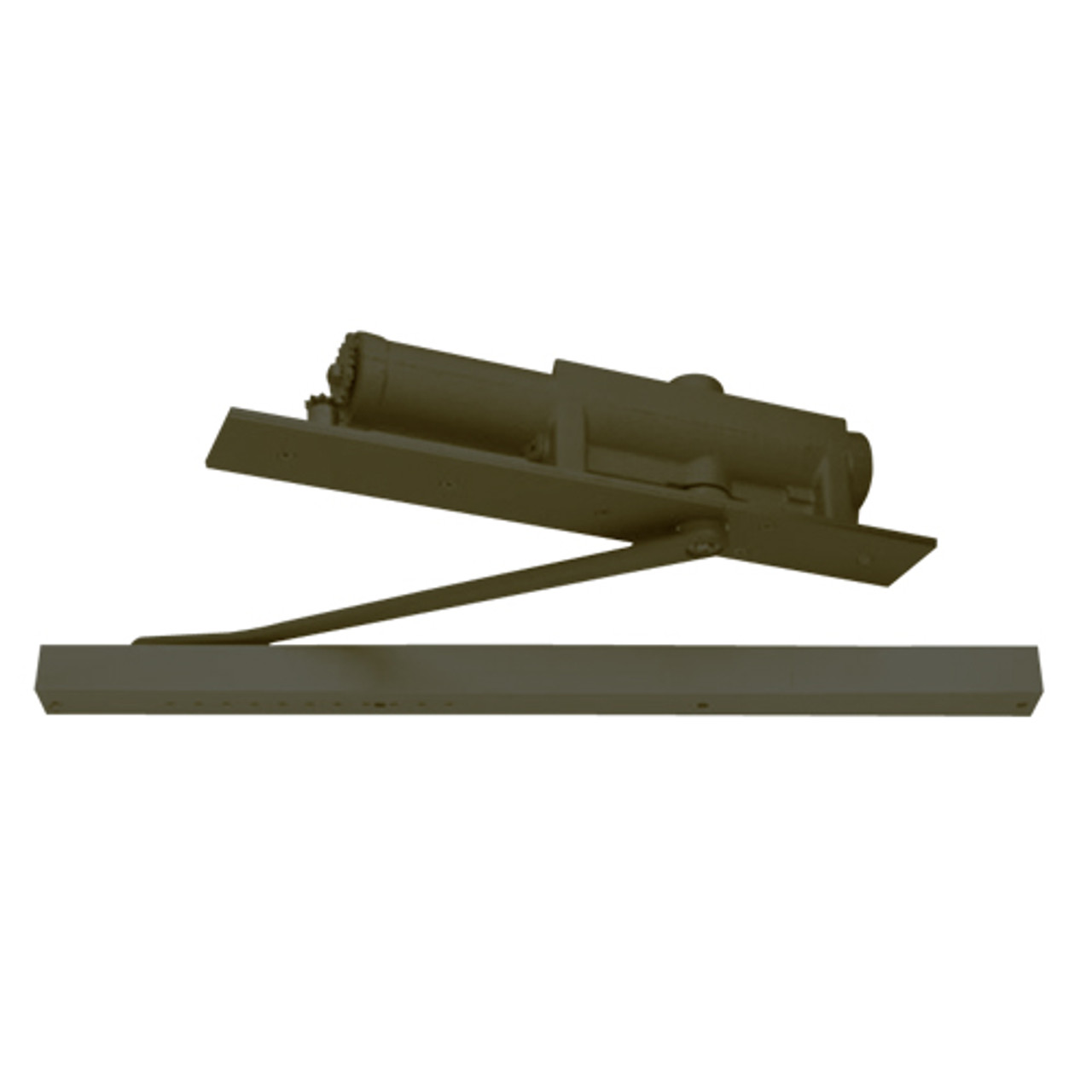 268-OB-EB-LH Sargent 268 Series Concealed Door Closer with Track Arm w/Bumper in Bronze Powder Coat