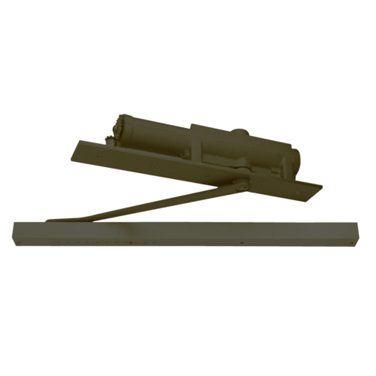 268-H-EB-LH Sargent 268 Series Concealed Door Closer with Track Holder Arm in Bronze Powder Coat