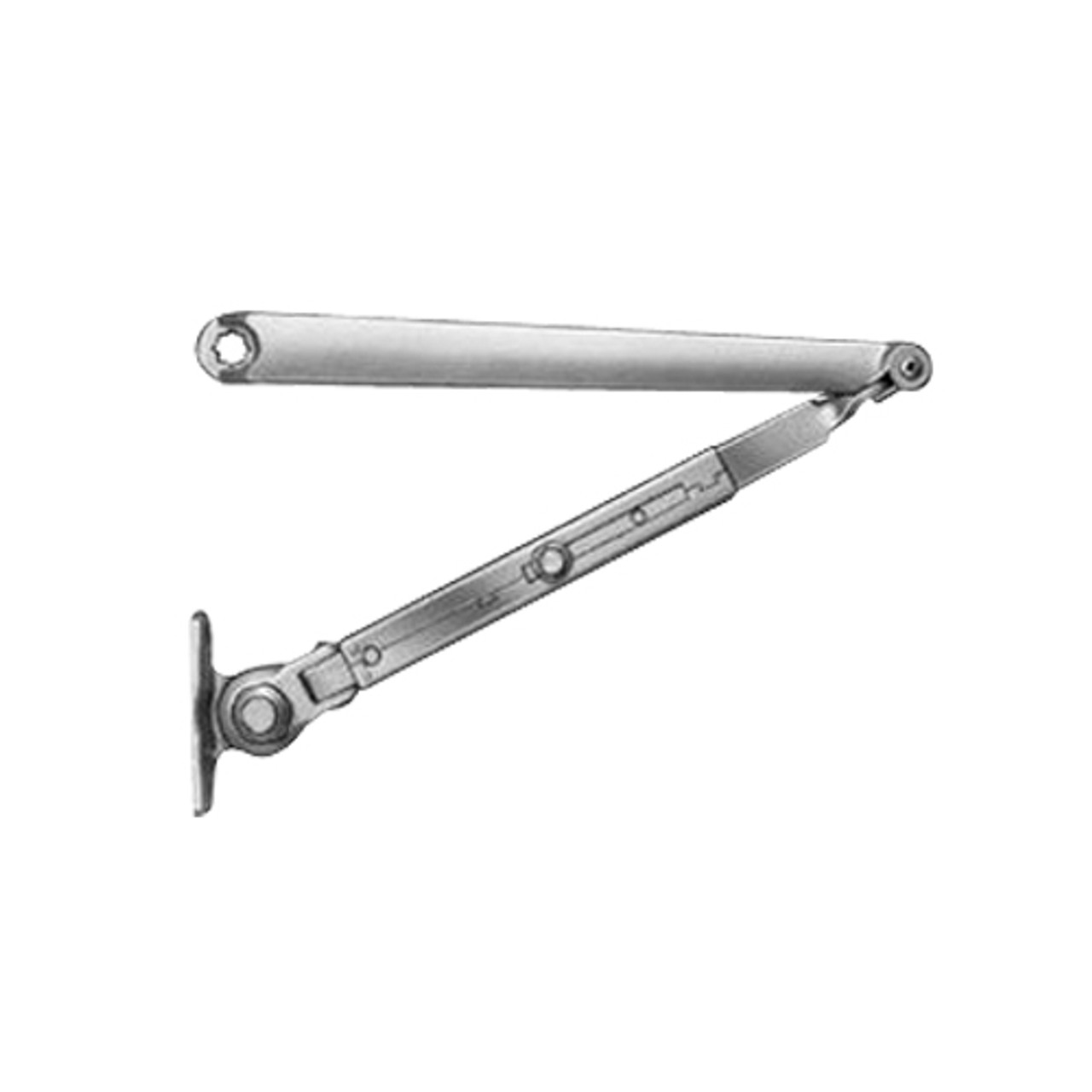 268-H-EAB-LH Sargent 268 Series Concealed Door Closer with Track Holder Arm in Brass Powder Coat