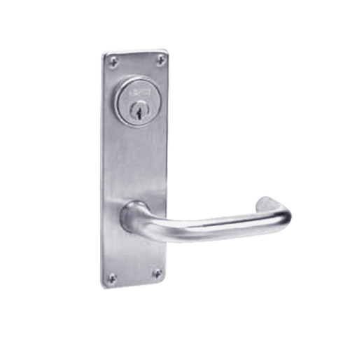 ML2067-LWN-626 Corbin Russwin ML2000 Series Mortise Apartment Locksets with Lustra Lever and Deadbolt in Satin Chrome