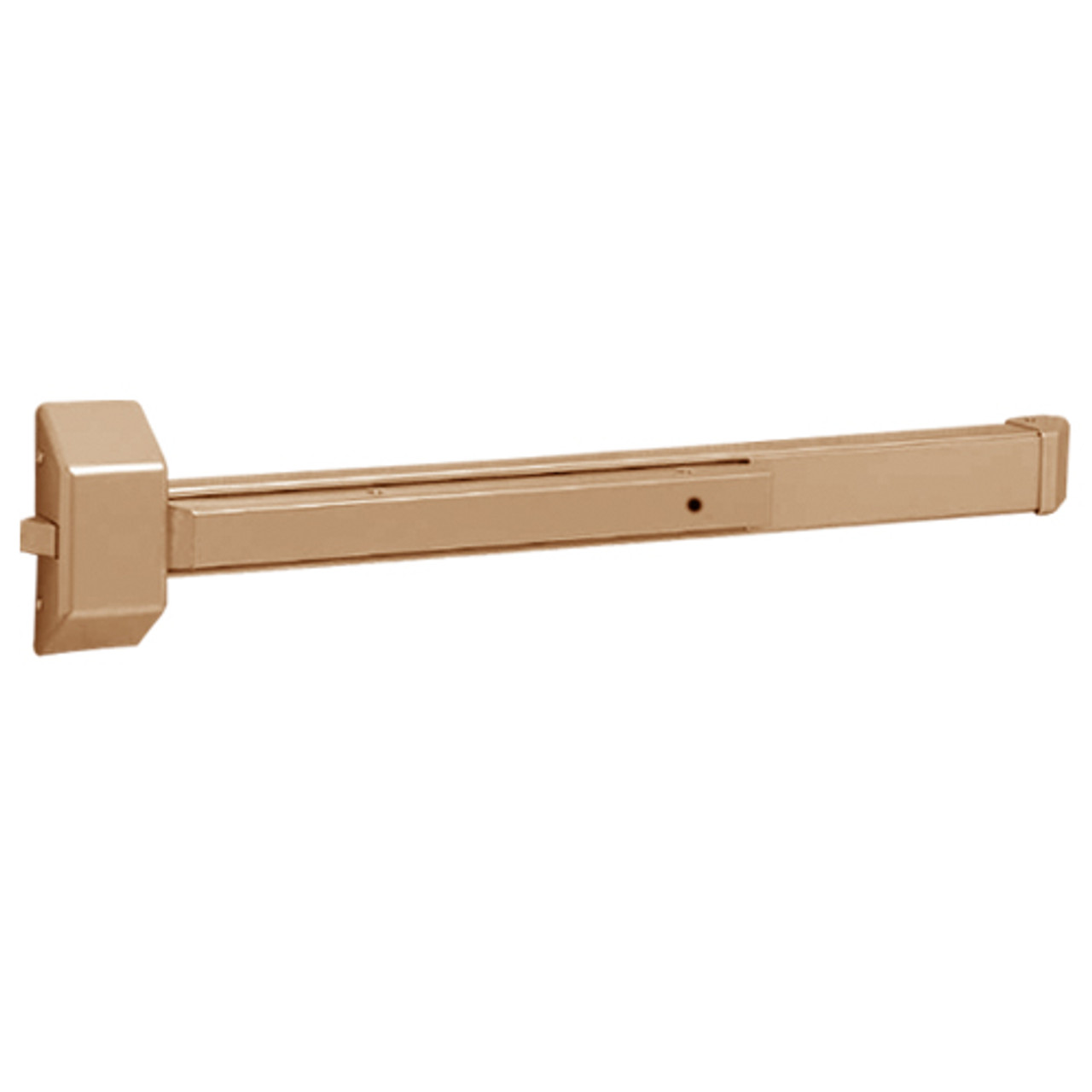 3828F-EP Sargent 30 Series Reversible Rim Exit Device in Sprayed Satin Bronze