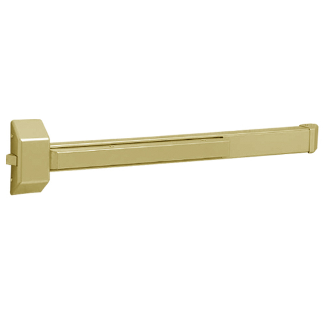 12-3828F-EAB Sargent 30 Series Reversible Fire Rated Rim Exit Device in Brass