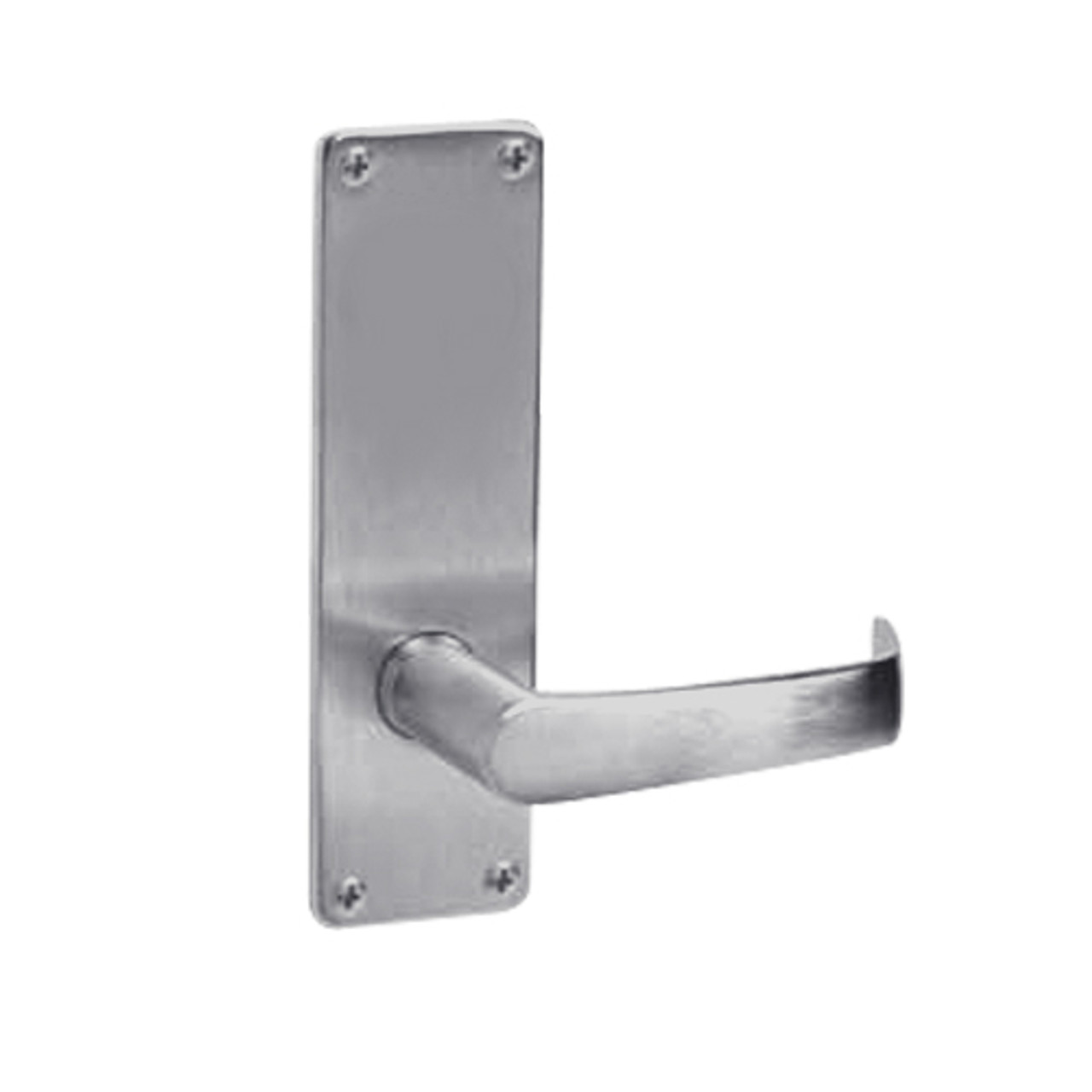 ML2050-NSN-626 Corbin Russwin ML2000 Series Mortise Half Dummy Locksets with Newport Lever in Satin Chrome