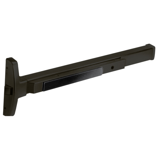 8510E-LHR-10B Sargent 80 Series Exit Only Narrow Stile Rim Exit Device in Oil Rubbed Bronze