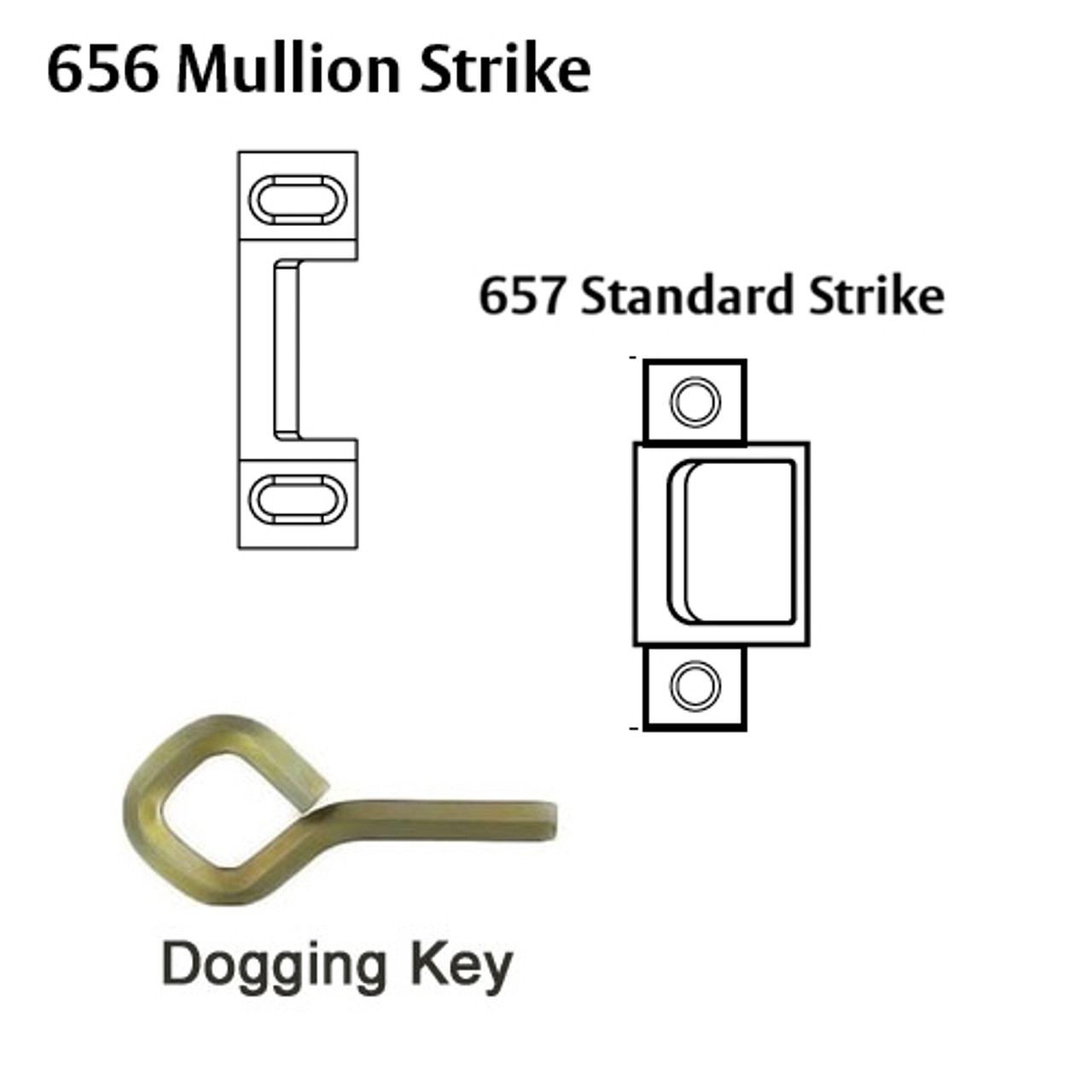 8510E-LHR-04 Sargent 80 Series Exit Only Narrow Stile Rim Exit Device in Satin Brass