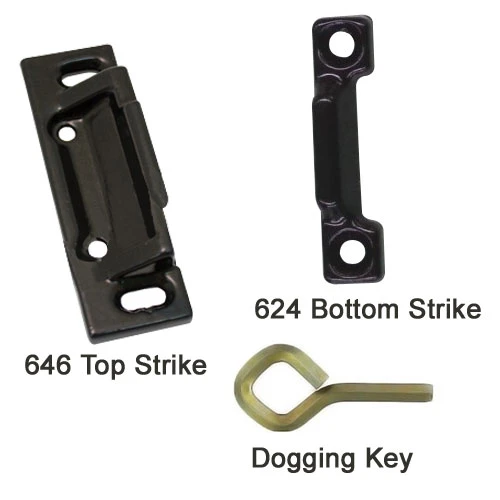 8710F-RHR-10B Sargent 80 Series Exit Only Surface Vertical Rod Exit Device in Oil Rubbed Bronze