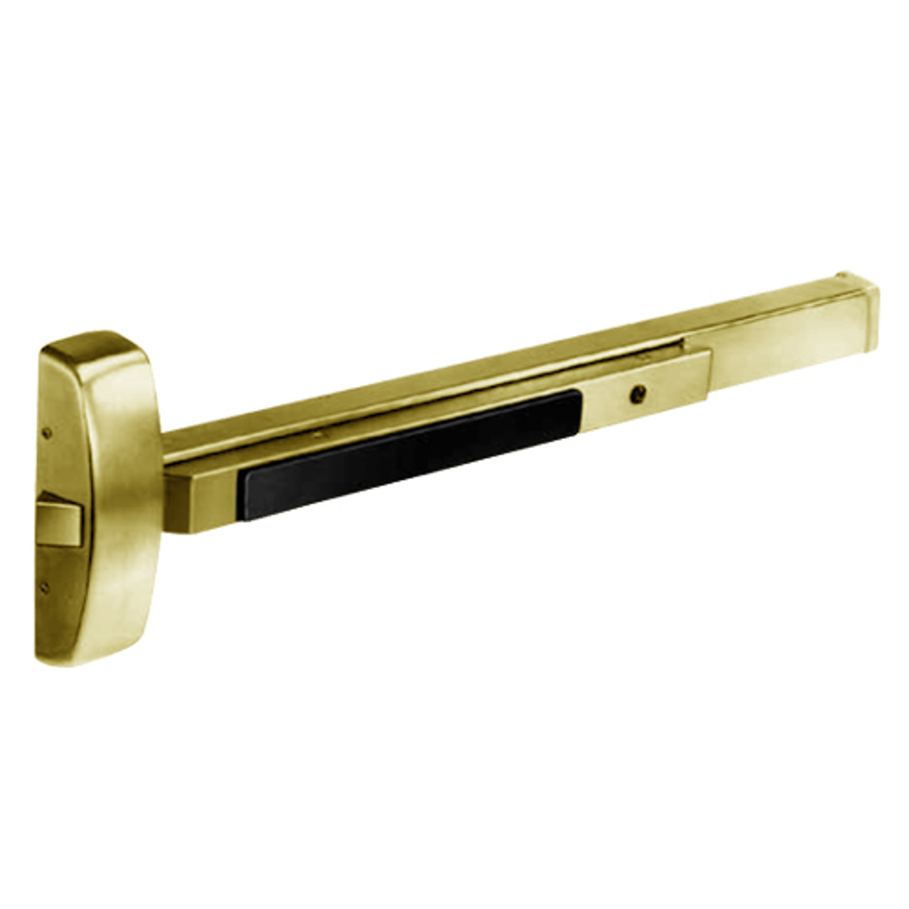 8810J-03 Sargent 80 Series Exit Only Rim Exit Device in Bright Brass