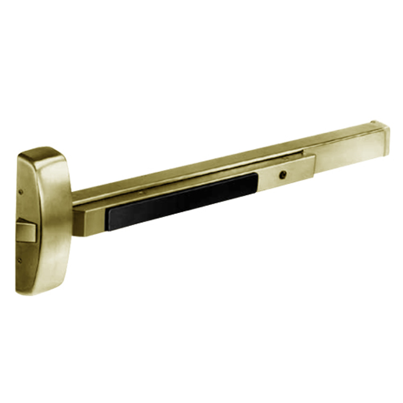 8810J-04 Sargent 80 Series Exit Only Rim Exit Device in Satin Brass