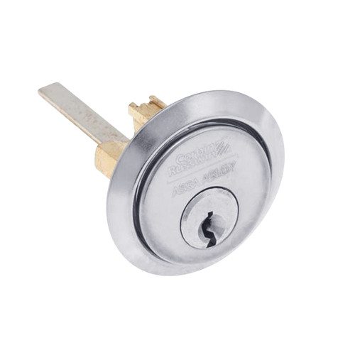 CR3000-200-6-77A1-626 Corbin Russwin Conventional Rim Cylinder in Satin Chrome Finish