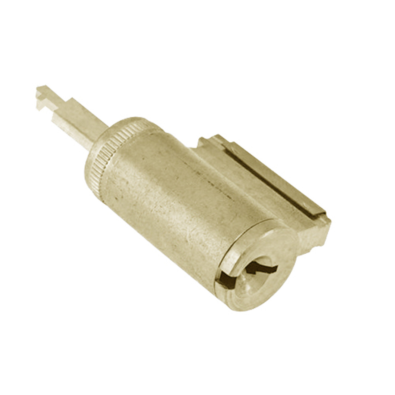 CR2000-038-H1-606 Corbin Russwin Conventional Key in Lever Cylinder in Satin Brass Finish