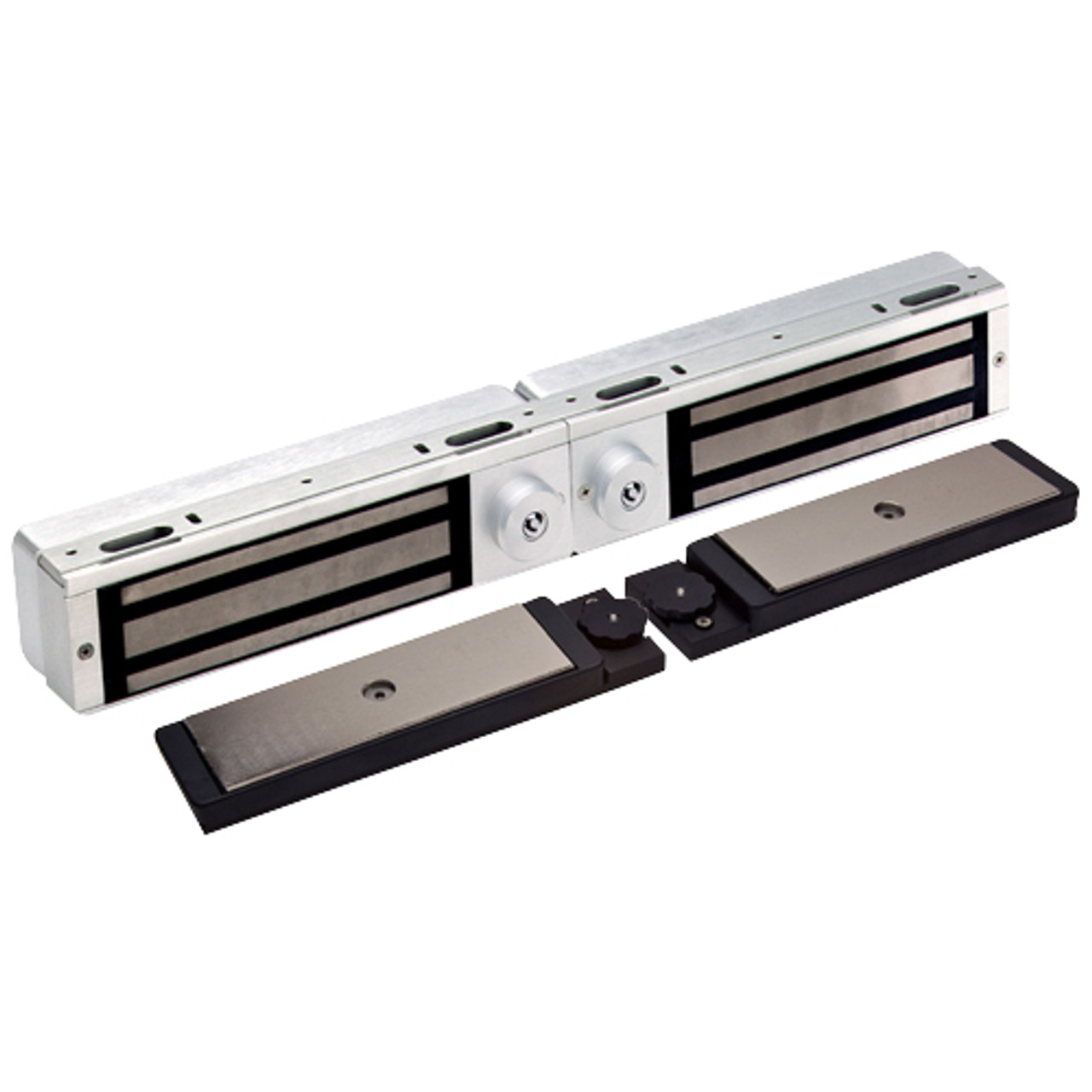 3121C-US26 DynaLock 3101C Series Delay Egress Electromagnetic Lock for Double Outswing Door in Bright Chrome
