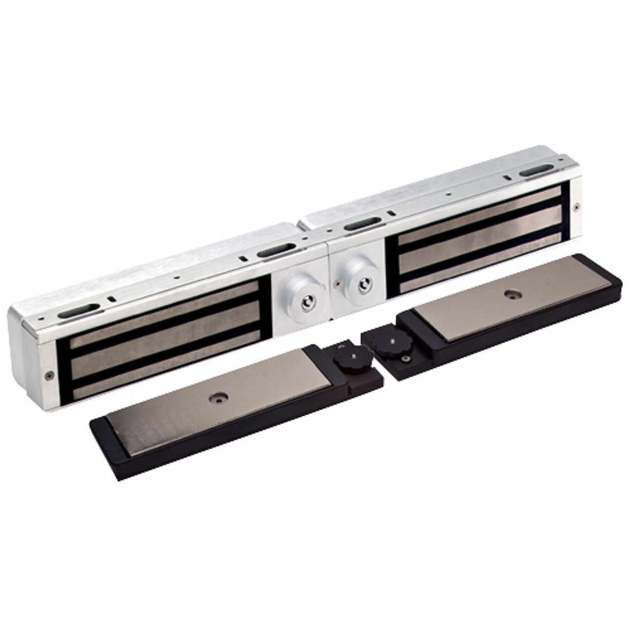 3121C-ATS-US26 DynaLock 3101C Series Delay Egress Electromagnetic Lock for Double Outswing Door with ATS in Bright Chrome