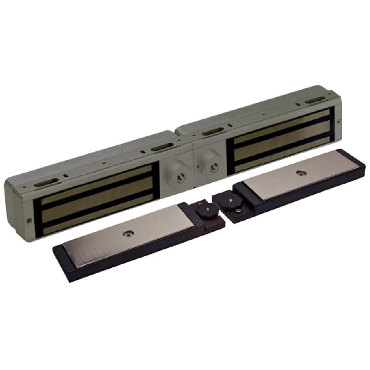 3121C-DSM2-US10B DynaLock 3101C Series Delay Egress Electromagnetic Lock for Double Outswing Door with DSM in Oil Rubbed Bronze