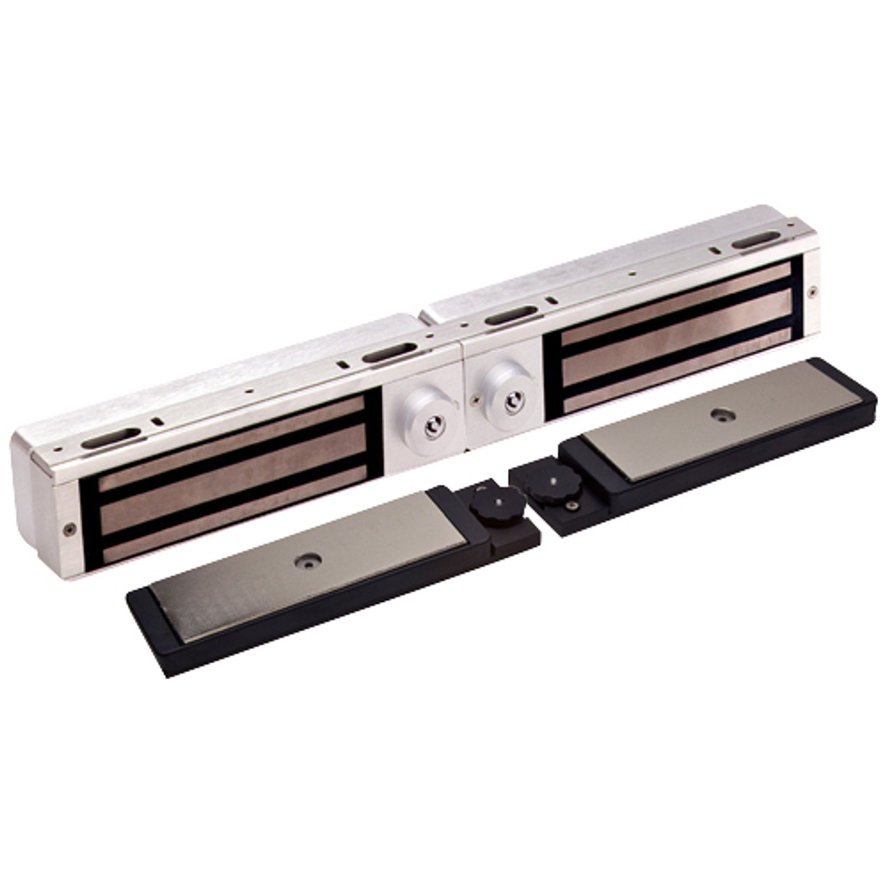 3121C-DYN-US28 DynaLock 3101C Series Delay Egress Electromagnetic Lock for Double Outswing Door with DYN in Satin Aluminum