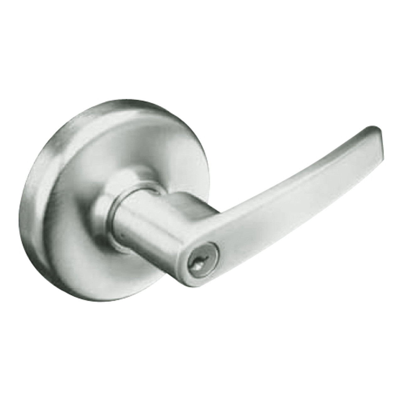 CL3152-AZD-618 Corbin CL3100 Series Vandal Resistant Classroom Intruder Cylindrical Locksets with Armstrong Lever in Bright Nickel Plated Finish