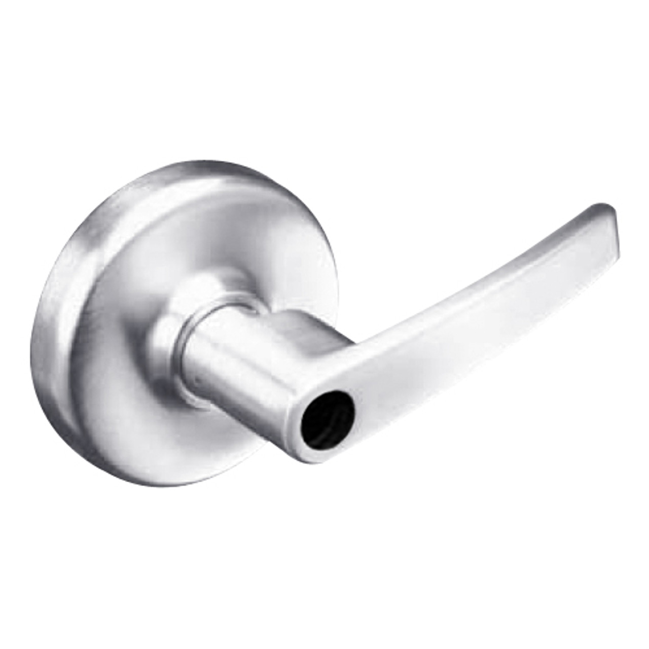 CL3155-AZD-625-LC Corbin CL3100 Series Vandal Resistant Less Cylinder Classroom Cylindrical Locksets with Armstrong Lever in Bright Chrome Finish