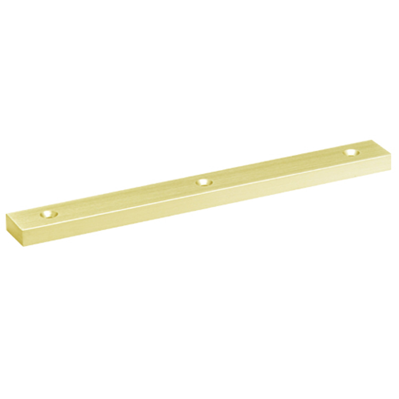 4225-US3 DynaLock 4000 Series Filler Plates for Double Maglocks in Bright Brass