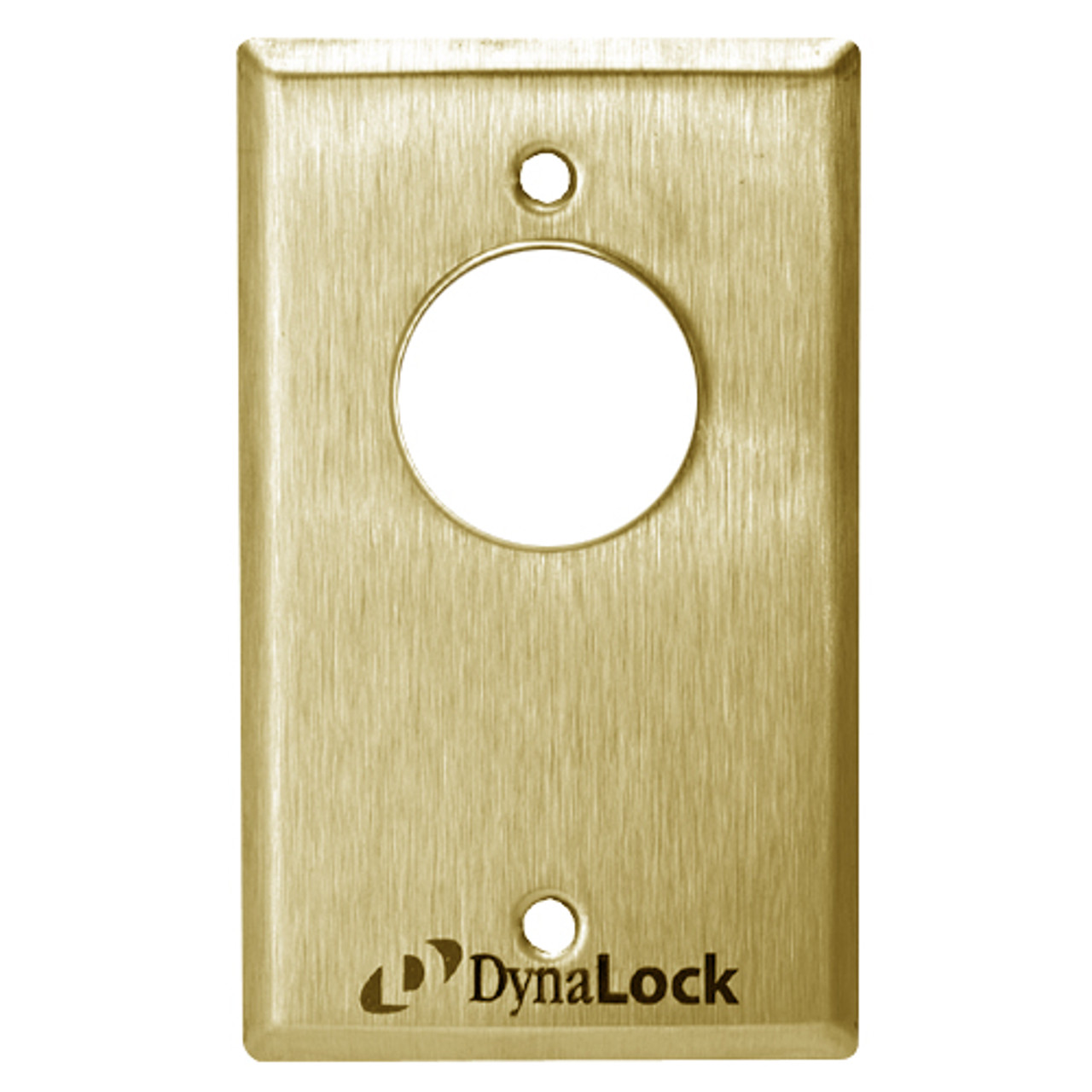 7001-US3-ATS DynaLock 7000 Series Keyswitches Maintained 1 Single Pole Double Throw with Anti-Tamper Switch in Bright Brass