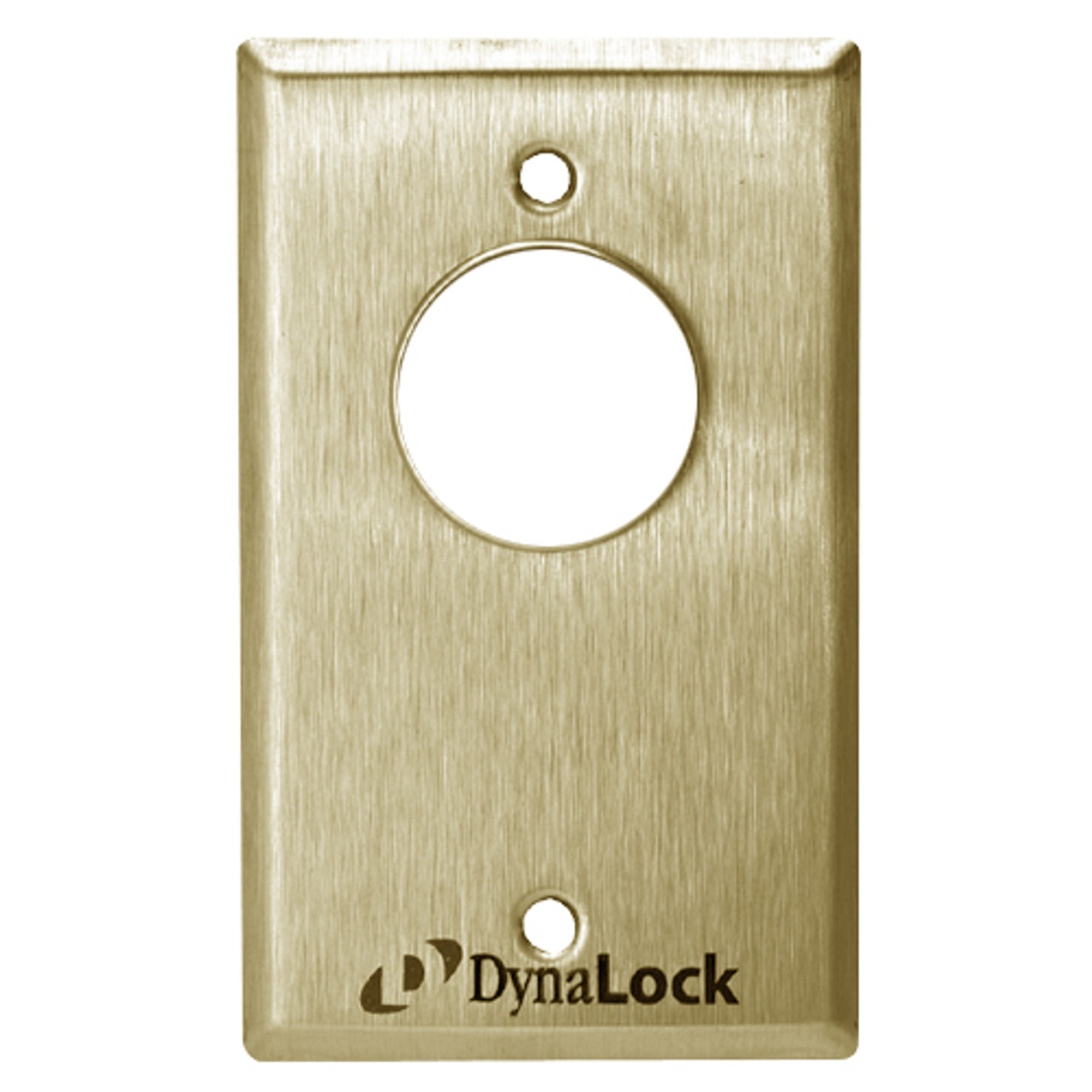 7022-US4-ATS DynaLock 7000 Series Keyswitches Momentary 1 Double Pole Double Throw with Anti-Tamper Switch in Satin Brass