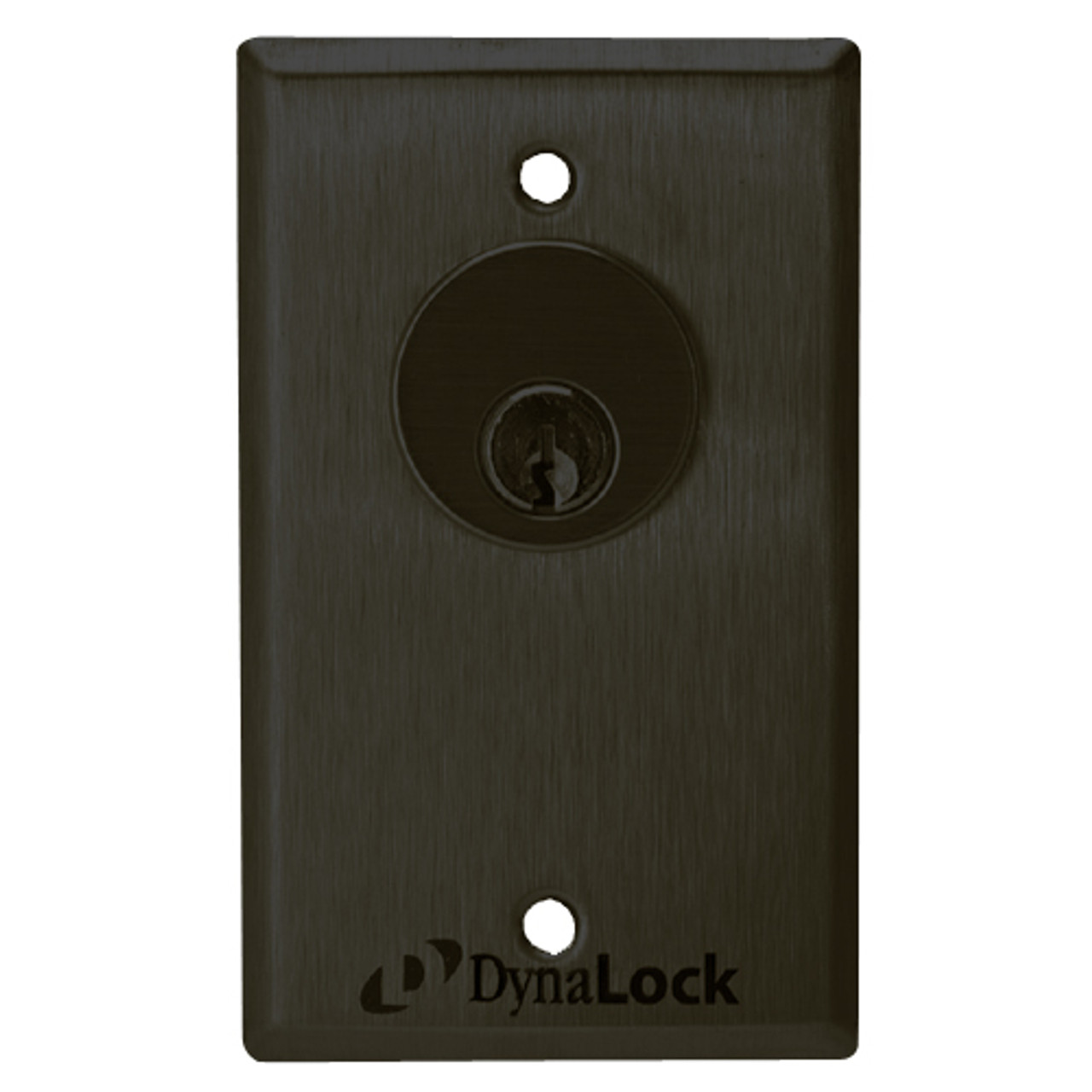 7001-US10B-CYL DynaLock 7000 Series Keyswitches Maintained 1 Single Pole Double Throw with Mortise Cylinder in Oil Rubbed Bronze