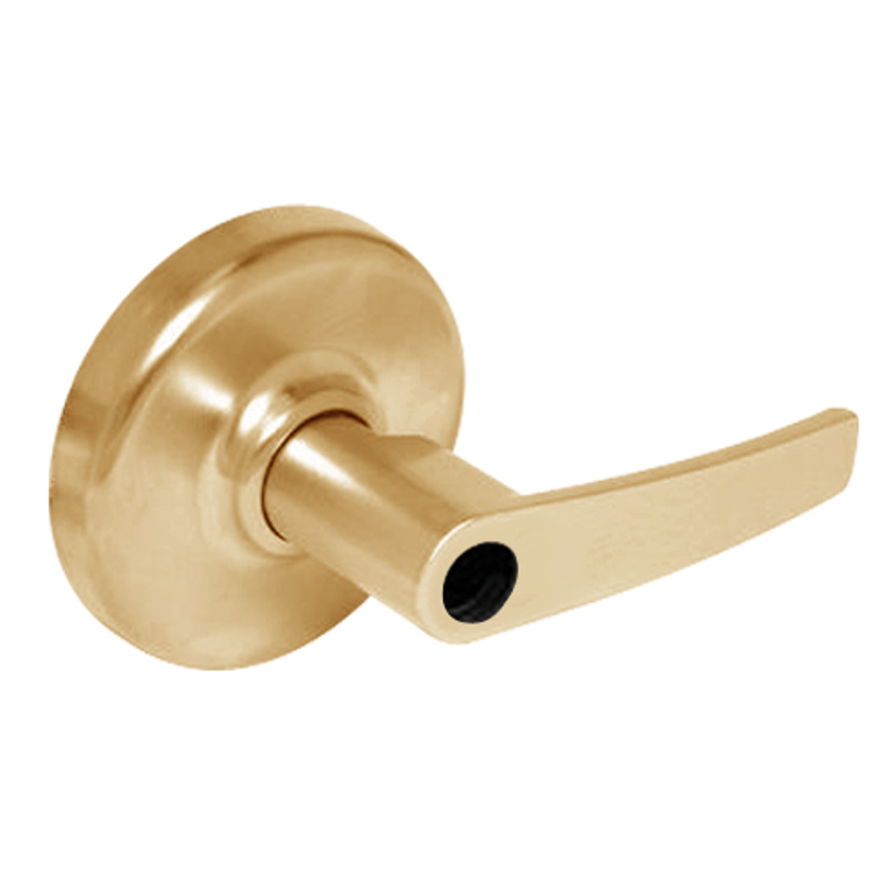 CL3359-AZD-612-LC Corbin CL3300 Series Less Cylinder Extra Heavy Duty Storeroom or Public Restroom Cylindrical Locksets with Armstrong Lever in Satin Bronze Finish