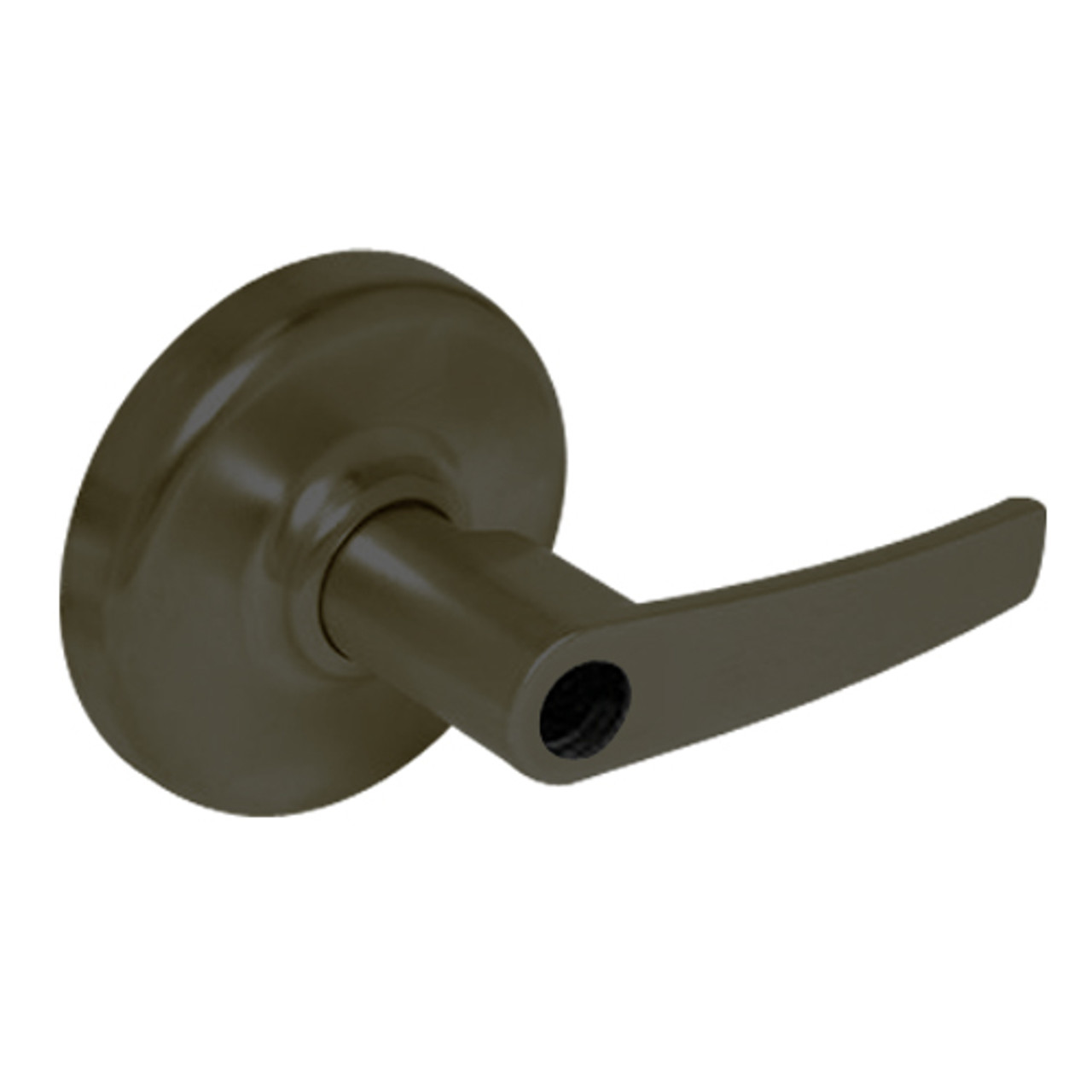 CL3391-AZD-613-LC Corbin CL3300 Series Less Cylinder Extra Heavy Duty Keyed with Turnpiece Cylindrical Locksets with Armstrong Lever in Oil Rubbed Bronze Finish