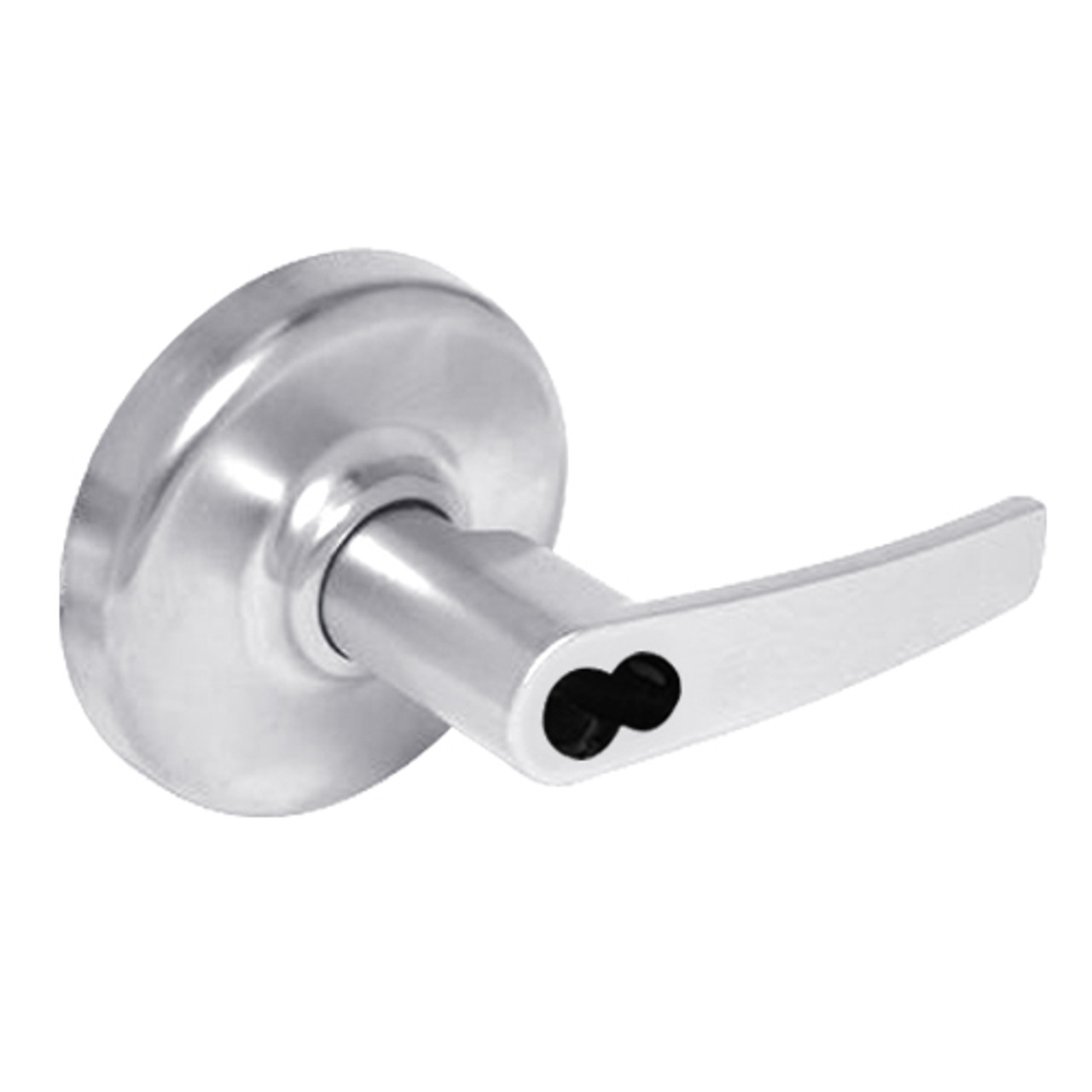 CL3361-AZD-625-CL6 Corbin CL3300 Series IC 6-Pin Less Core Extra Heavy Duty  Entry or Office Cylindrical Locksets with Armstrong Lever in Bright Chrome  Lock Depot Inc