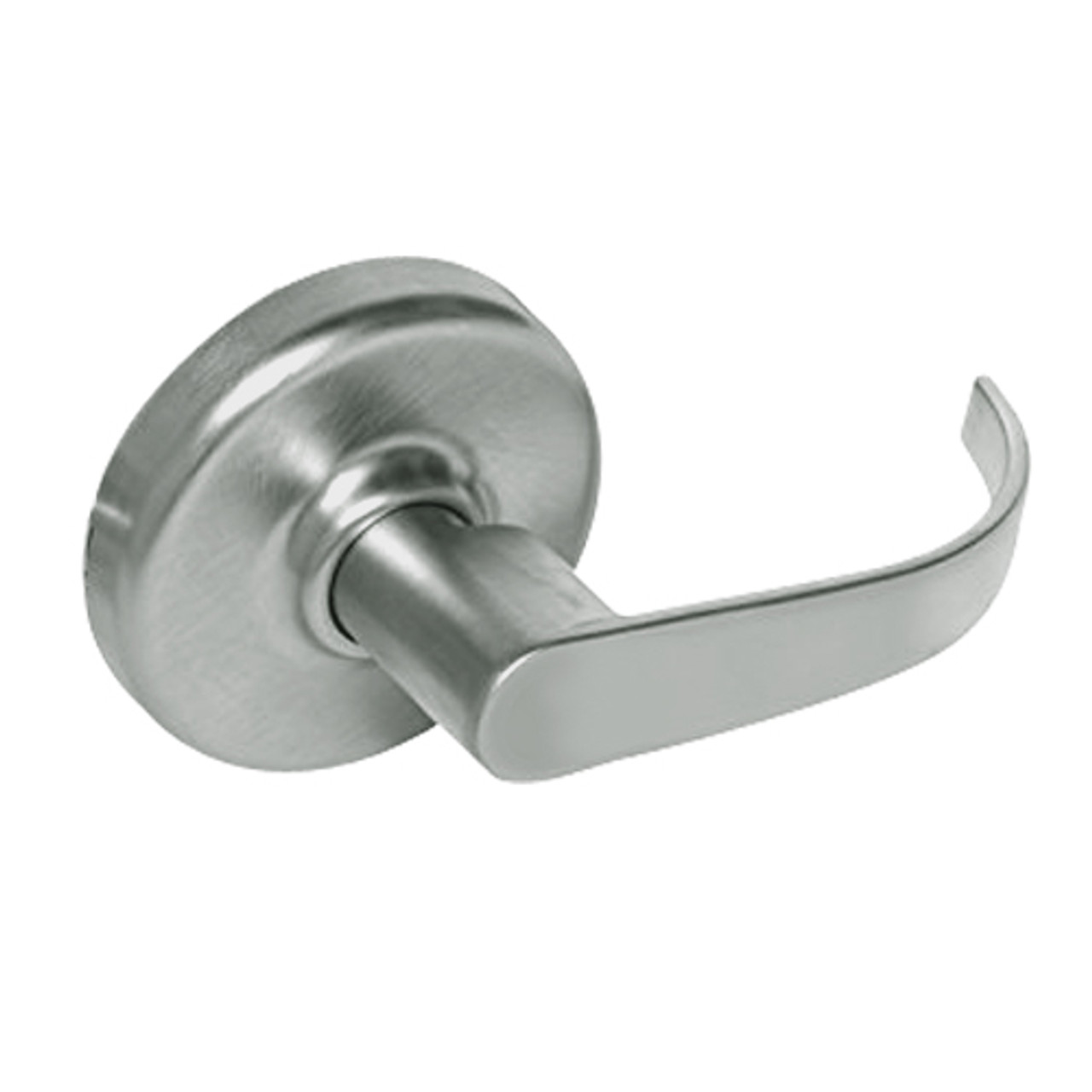 CL3390-PZD-619 Corbin CL3300 Series Extra Heavy Duty Passage with Turnpiece Cylindrical Locksets with Princeton Lever in Satin Nickel Plated Finish