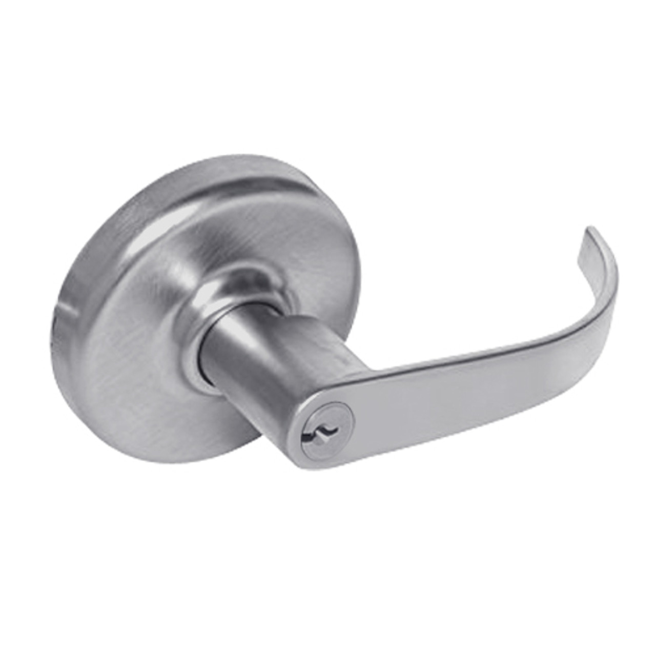 CL3351-PZD-626 Corbin CL3300 Series Extra Heavy Duty Entrance Cylindrical Locksets with Princeton Lever in Satin Chrome Finish