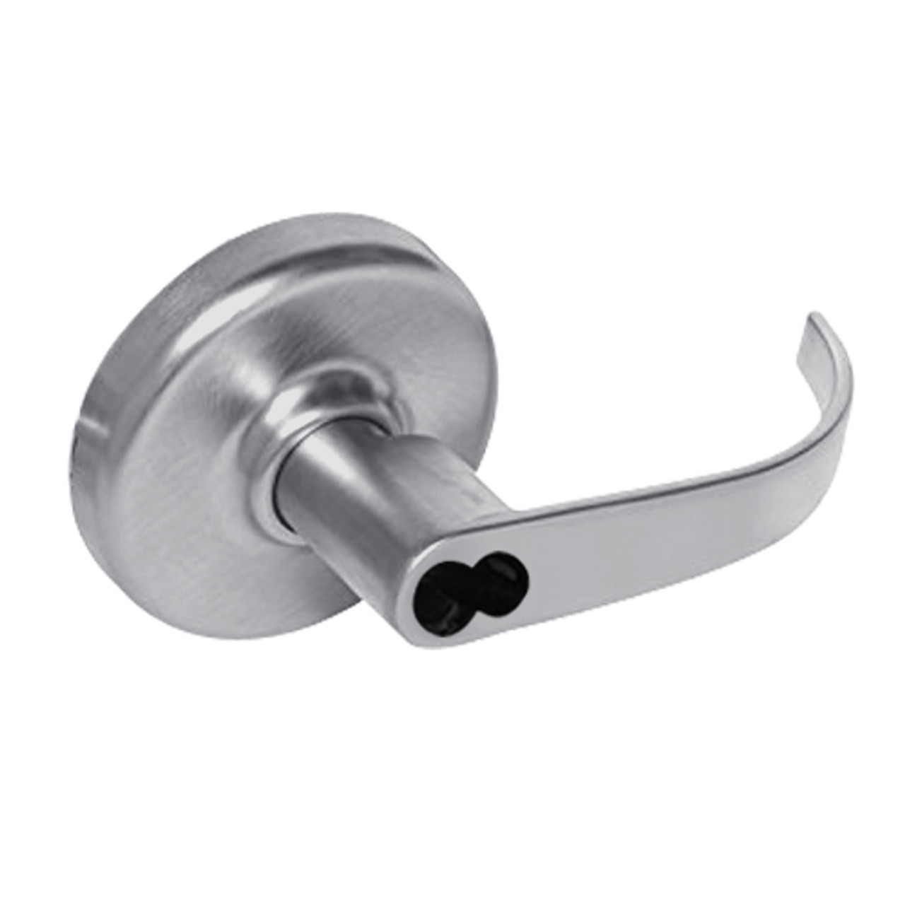 CL3332-PZD-626-CL6 Corbin CL3300 Series IC 6-Pin Less Core Extra Heavy Duty Institution Cylindrical Locksets with Princeton Lever in Satin Chrome Finish