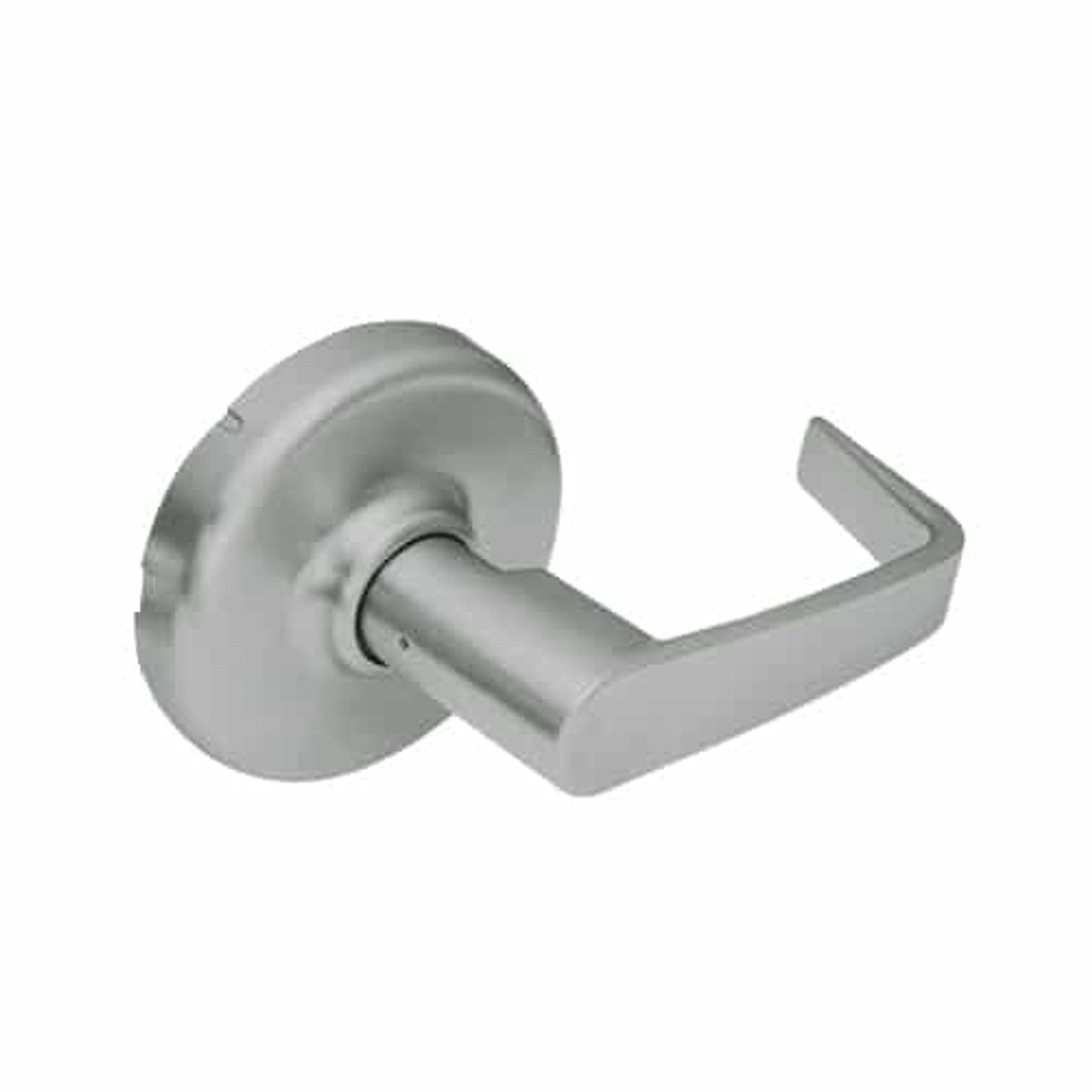 CL3570-NZD-619 Corbin CL3500 Series Heavy Duty Full Dummy Cylindrical Locksets with Newport Lever in Satin Nickel Plated Finish