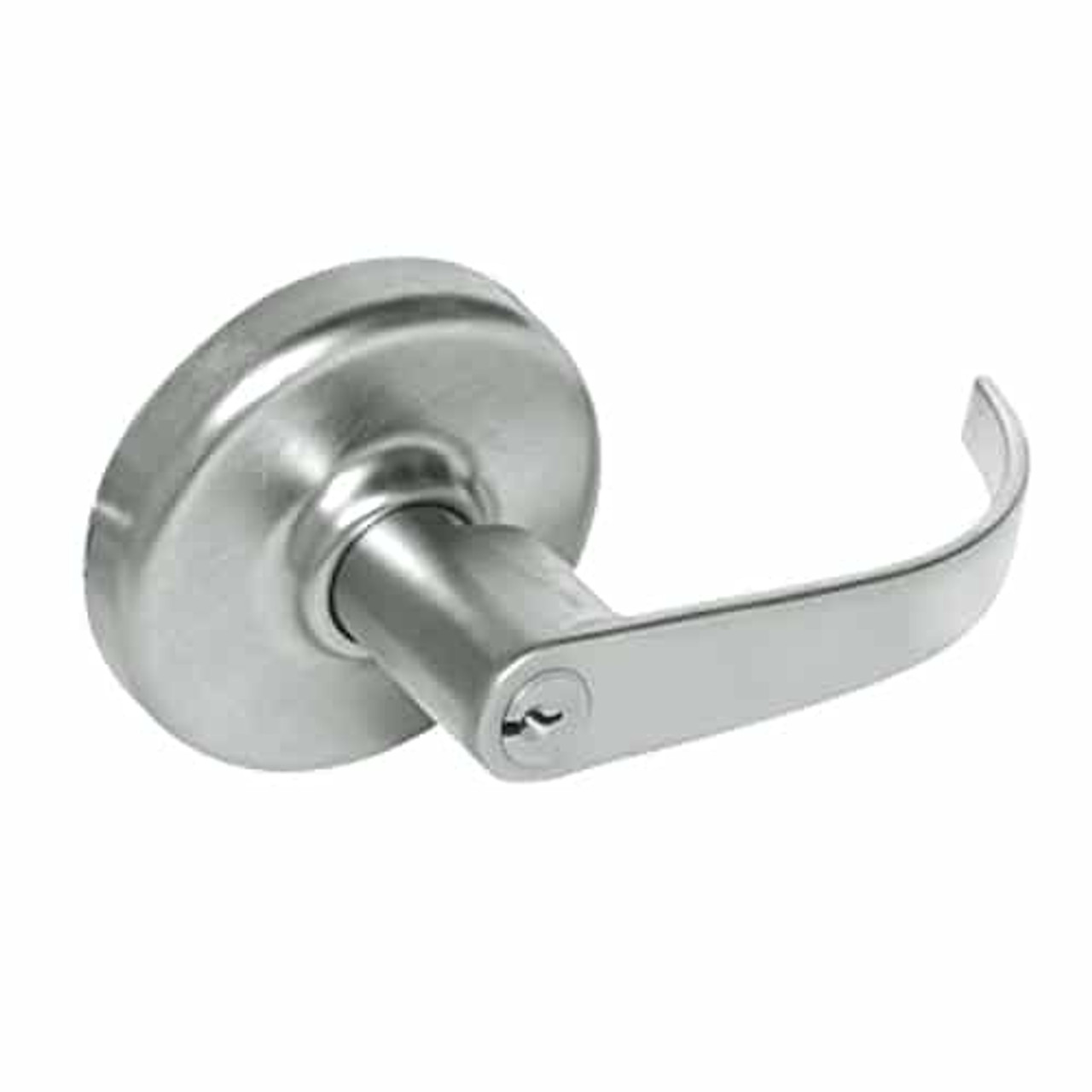 CL3557-PZD-618 Corbin CL3500 Series Heavy Duty Storeroom Cylindrical Locksets with Princeton Lever in Bright Nickel Plated Finish