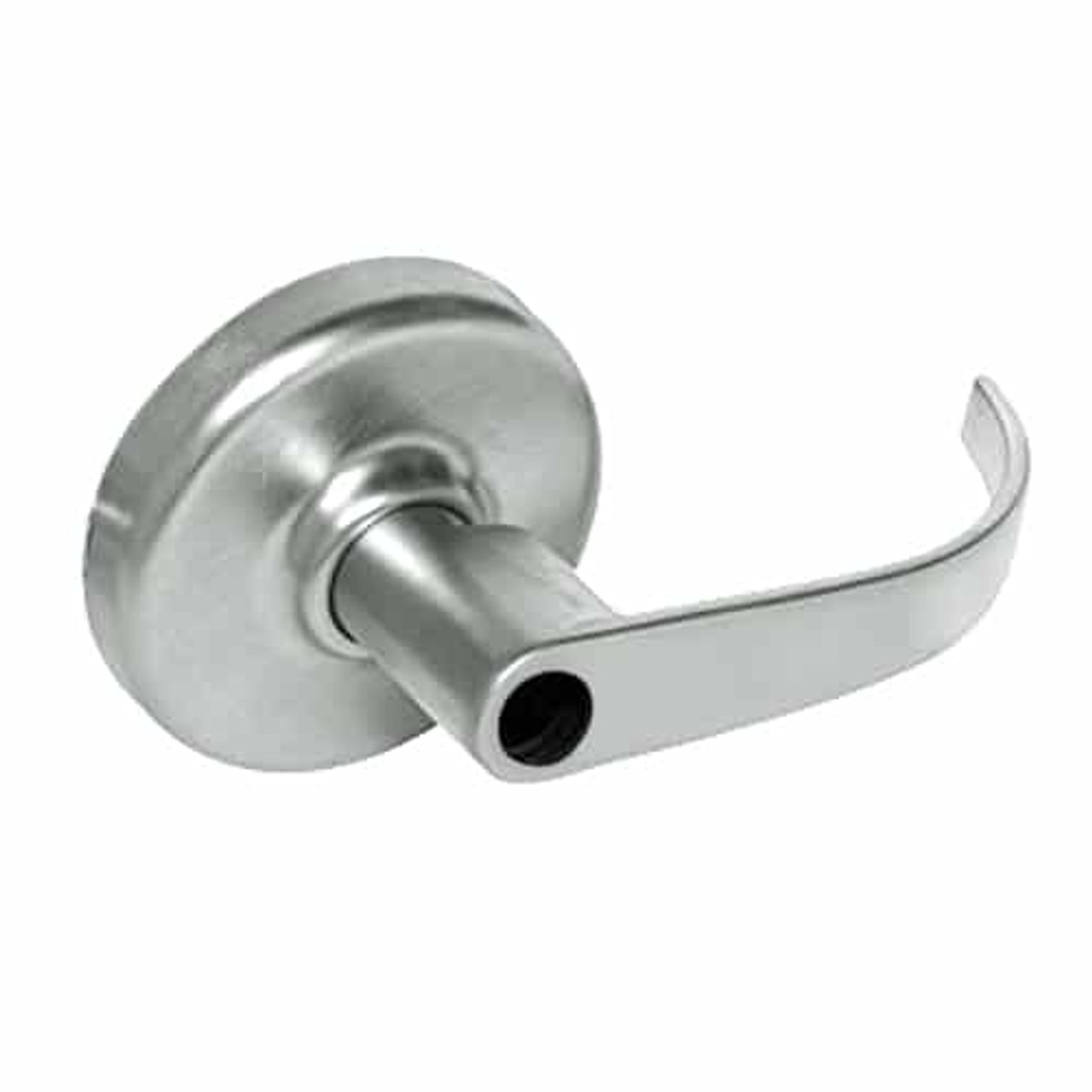 CL3555-PZD-618-LC Corbin CL3500 Series Heavy Duty Less Cylinder Classroom Cylindrical Locksets with Princeton Lever in Bright Nickel Plated Finish