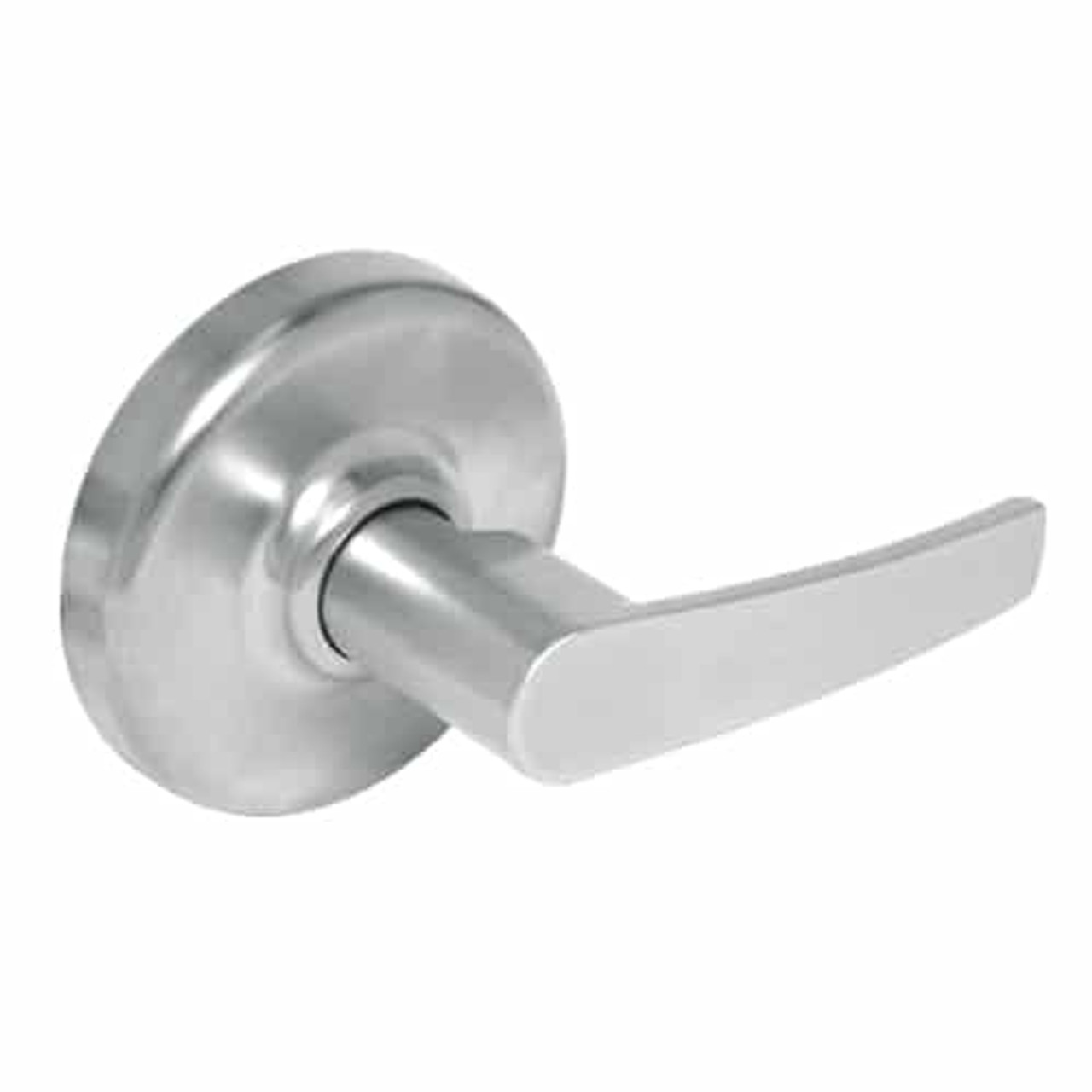 CL3580-AZD-618 Corbin CL3500 Series Heavy Duty Passage with Blank Plate Cylindrical Locksets with Armstrong Lever in Bright Nickel Plated Finish