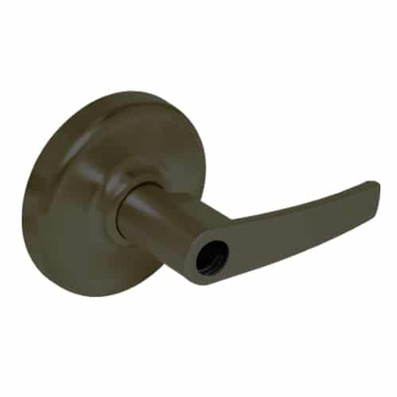CL3551-AZD-613-LC Corbin CL3500 Series Heavy Duty Less Cylinder Entrance Cylindrical Locksets with Armstrong Lever in Oil Rubbed Bronze Finish