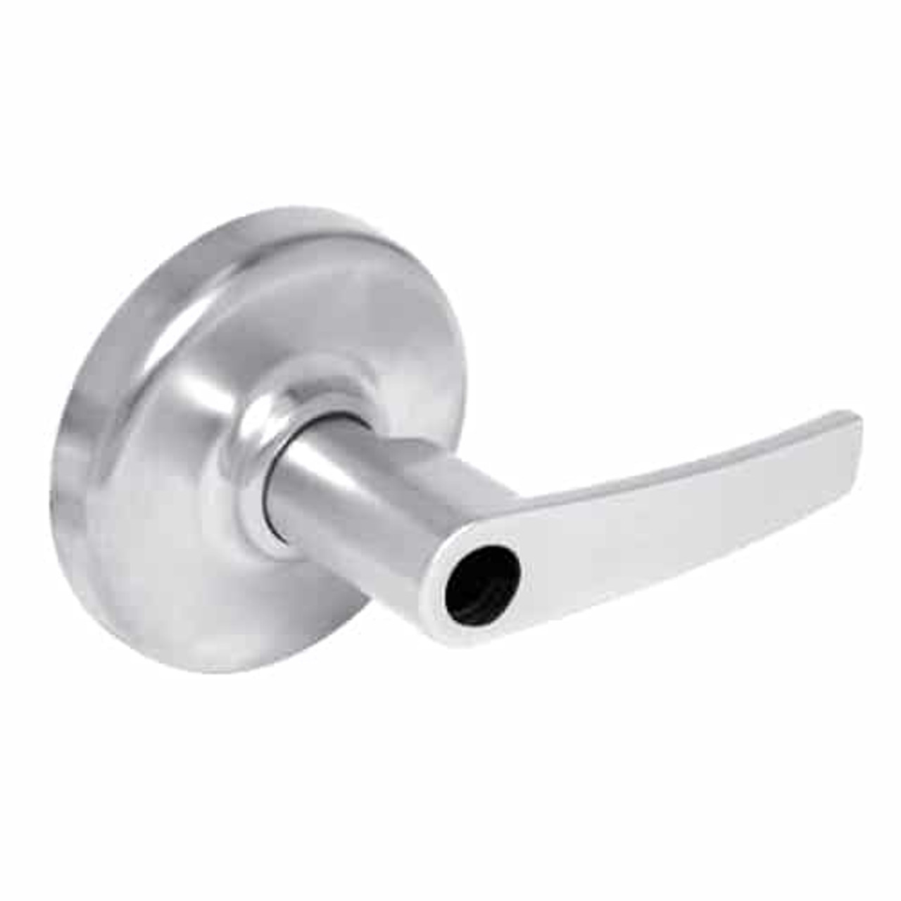 CL3582-AZD-625-LC Corbin CL3500 Series Heavy Duty Less Cylinder Store Door Cylindrical Locksets with Armstrong Lever in Bright Chrome Finish