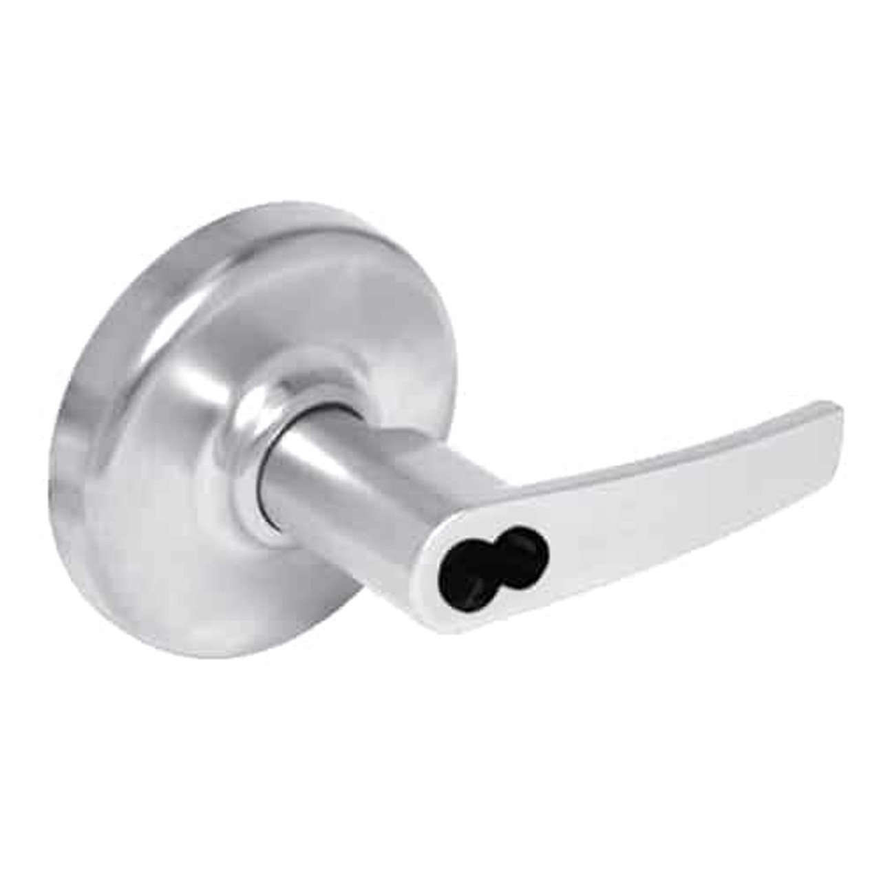 CL3582-AZD-625-CL6 Corbin CL3500 Series IC 6-Pin Less Core Heavy Duty Store Door Cylindrical Locksets with Armstrong Lever in Bright Chrome Finish
