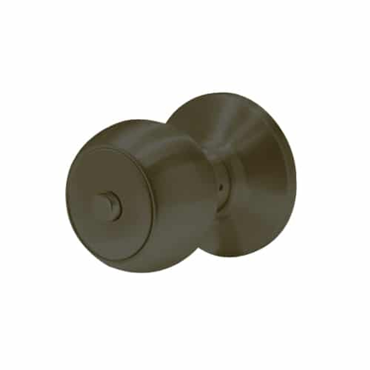 6K20L4CS3613 Best 6K Series Privacy Medium Duty Cylindrical Knob Locks with Round Style in Oil Rubbed Bronze