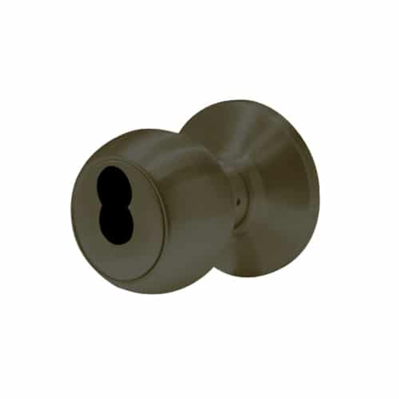 6K27AB4CS3613 Best 6K Series Medium Duty Office Cylindrical Knob Locks with Round Style in Oil Rubbed Bronze