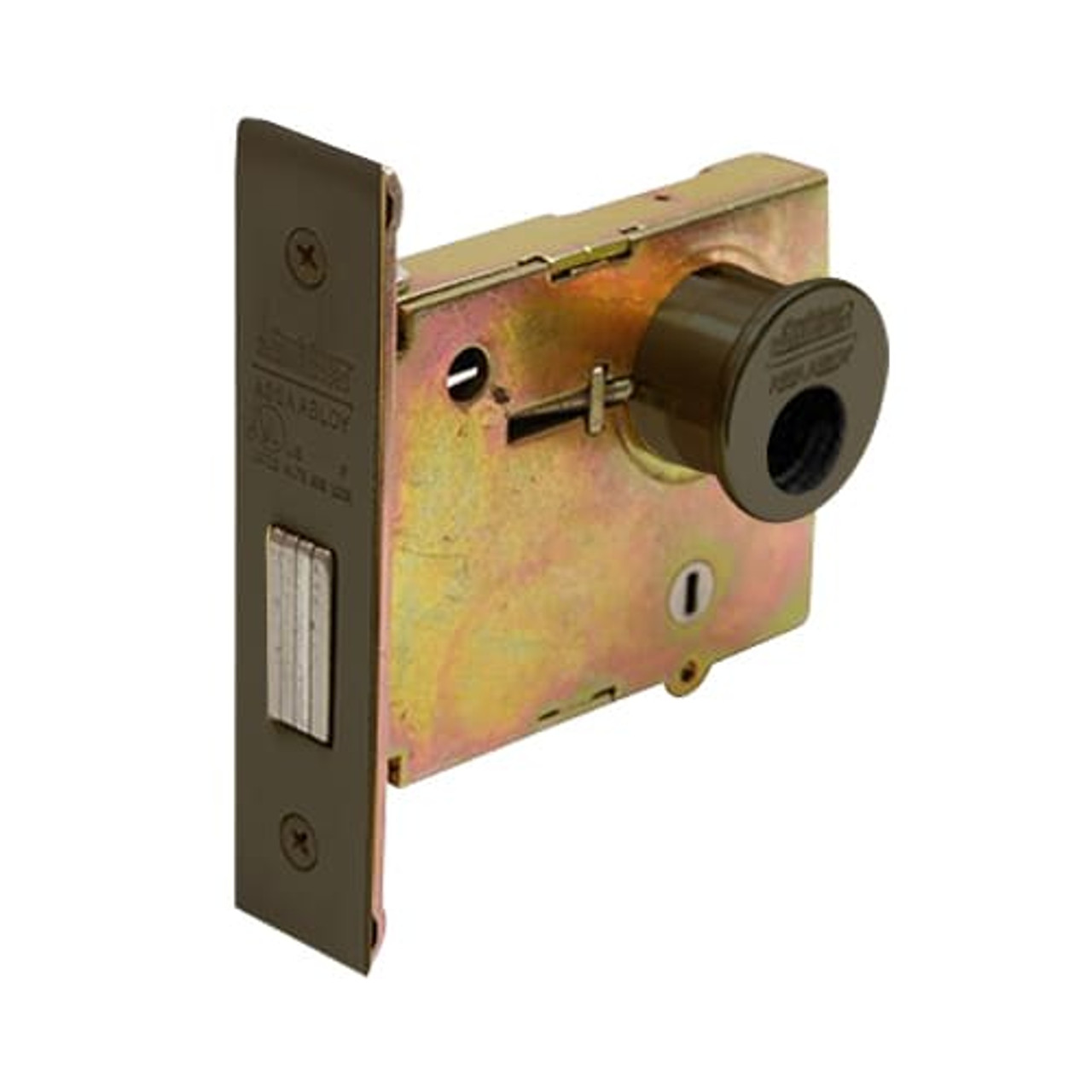 DL4117-613-LC Corbin DL4100 Series Classroom Mortise Deadlocks with Single Cylinder in Oil Rubbed Bronze Finish