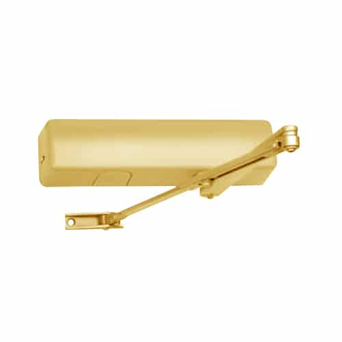 DC3220-696 Corbin 3000 Series Top Jamb Arm Cast Iron Door Closers in Satin Brass Finish