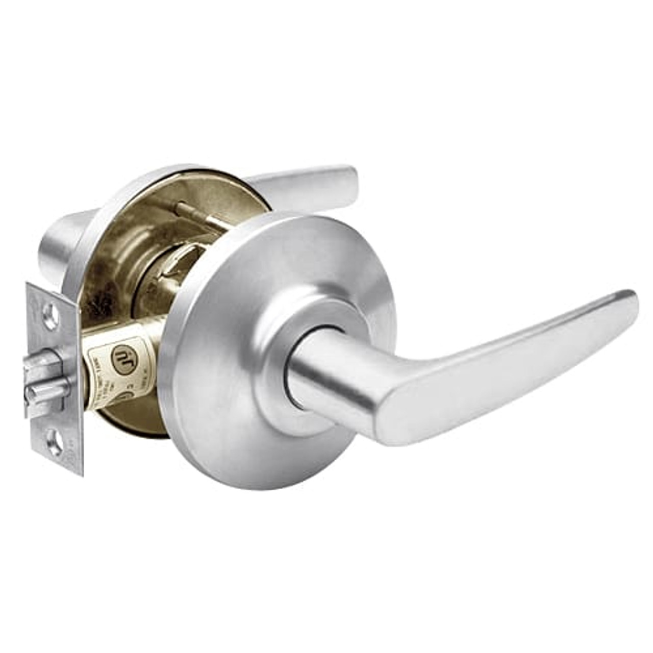 7KC30N16DS3625 Best 7KC Series Passage Medium Duty Cylindrical Lever Locks with Curved Without Return Lever Design in Bright Chrome